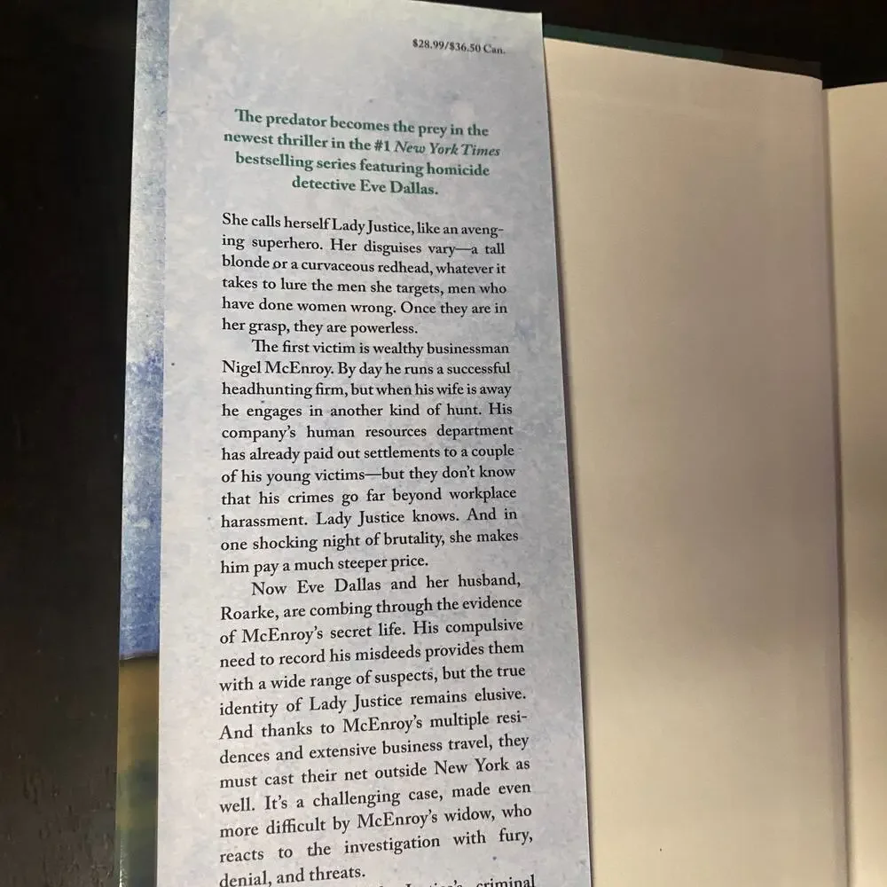 Vendetta in Death (In Death Series, Book 49) by J.D. Robb (Hardcover, 2019)